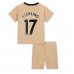Billige Chelsea Raheem Sterling #17 Tredjetrøye Barn 2022-23 Kortermet (+ korte bukser)